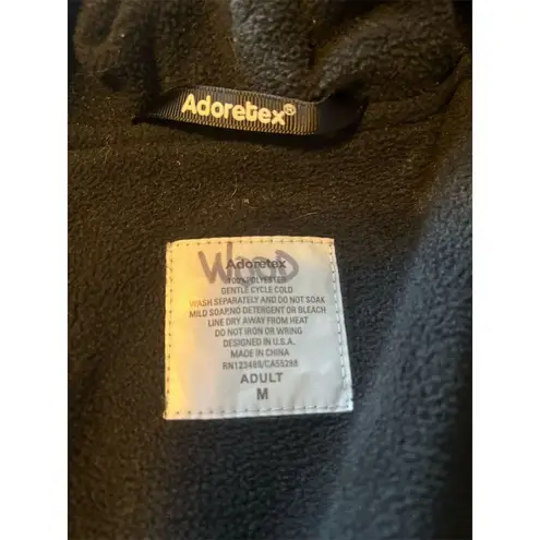 Adoretex Unisex Adult Swim Parka Jacket Black Size M Winter Casual Size M