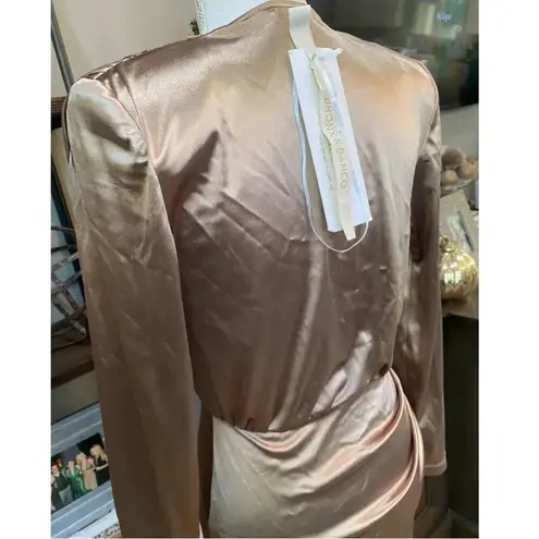 Bronx and Banco REVOLVE Farrah Maxi Dress in Gold