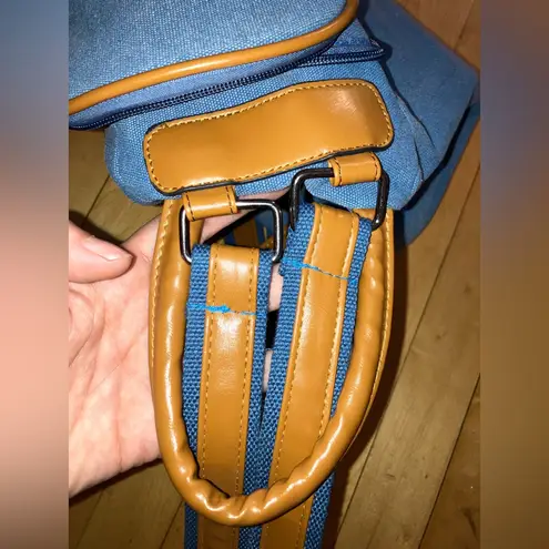 Oris Jet Setter Blue Canvas Backpack