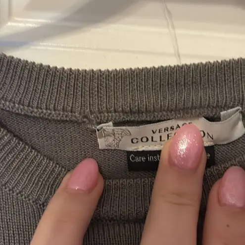 Versace collection sweater Gray Size L