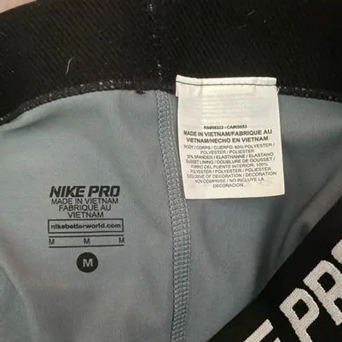 Nike Pro Dri-Fit Polka Dot Spandex Compression Shorts Size Medium