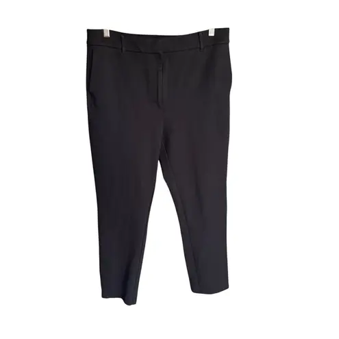 Boden USA Boden - Highgate Ponte Classic Black Trousers Pants Sz US 12R (UK 16R)