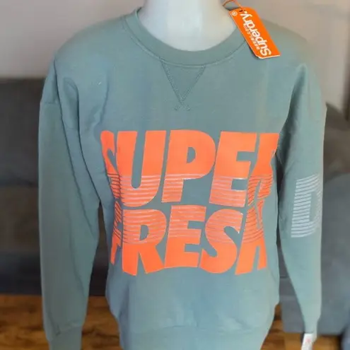 Superdry NWT  Crew Neck Sweatshirt Size XS