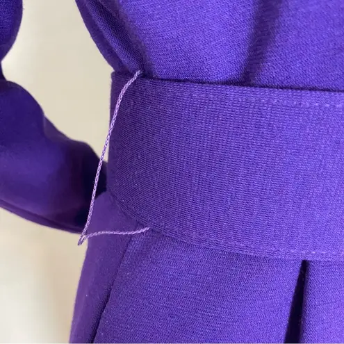 Vintage Color Blocked Dress Ursula Retro Disneybounding Halloween Costume 90s Purple Size XS