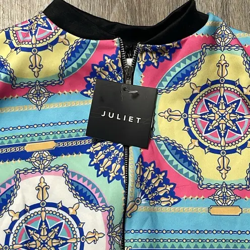 Fun Jacket/Blazer by Juliet Size M/L Blue