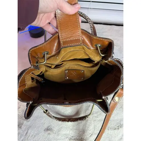 Patricia Nash Gianette Leather Tote Bag Large Capacity Casual Handbag