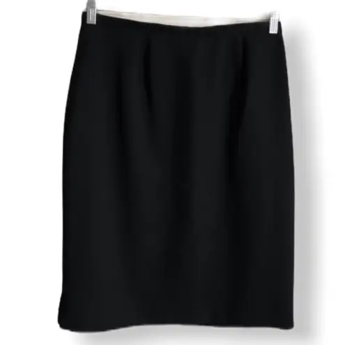 Caslon Black Lined Skirt