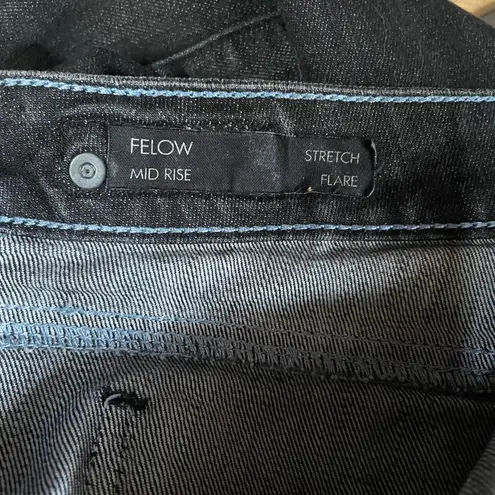 Buffalo David Bitton Fellow Mid Rise Stretch Flare Jeans