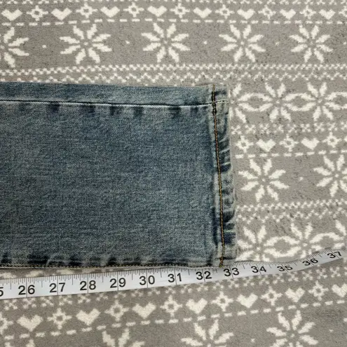 We Wore What x Free People Stacked Skinny Super High Rise Stretch Size 25