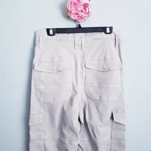 frame denim  Safari Paperbag Pant White 27