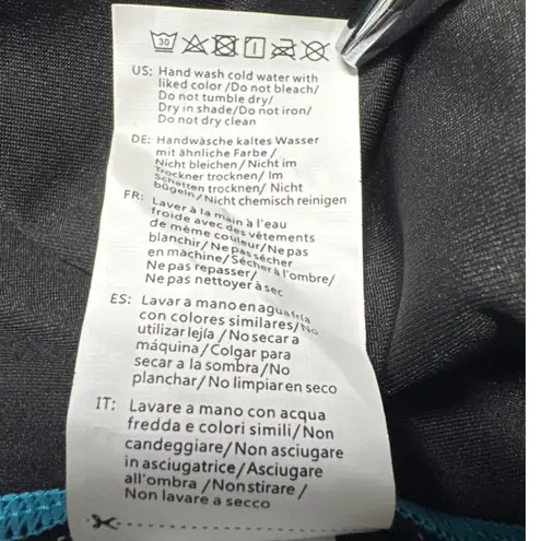 Womens One Piece Swimsuit UPF 50+ Racerback Activewear Swim Romper Black Size L