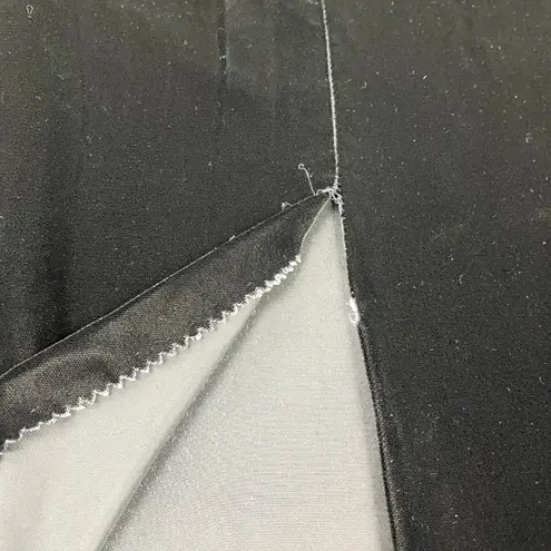 VTG 80s Le Crillon Womens Velvet Dress Size 8 Sequin Art Deco Glam Party Evening Black