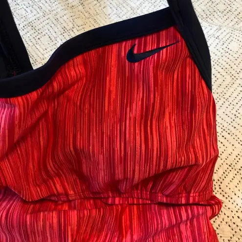 Nike Swimsuit Striped Razor Back L