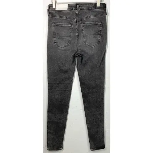 American Eagle Outfitters Gray Soft Knit Hi Rise Jegging Jeans 8 NWT