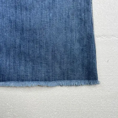 Wash Lab Women's Denim Maxi Skirt Blue Size 29 Style WL1610S Long Jean Y2K Boho