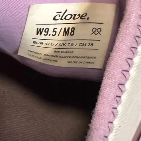 Clove Women's Comfort Nursing Healthcare Sneaker Shoes Nurse Clara Size 9.5 Purple