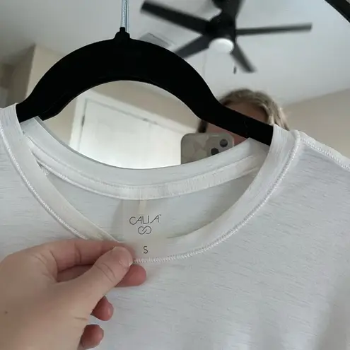 Calia Classic White Short Sleeve Tee