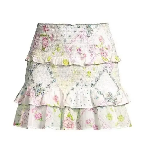 Love Shack Fancy  Sicily mini skirt NWT size M - Image 3