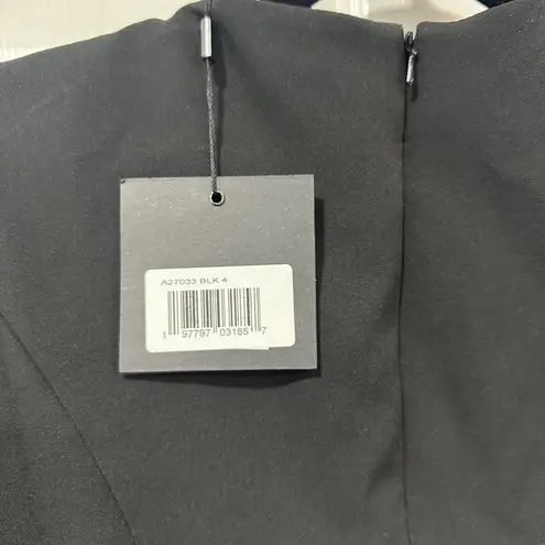 Mac Duggal Ieena Size 4 Black Wide-Leg Jumpsuit With Bow Detail Formal Evening - Image 8