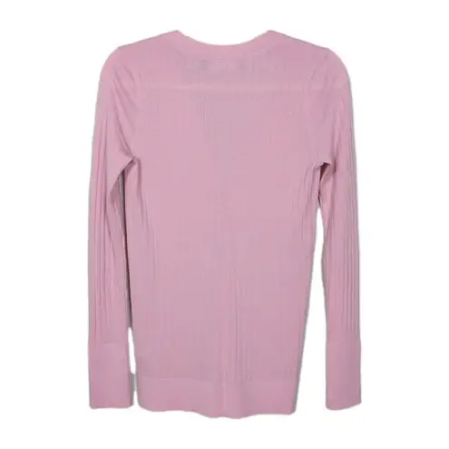 Sies Marjan Pink V-Neck Buttoned Long Sleeve Cardigan Sweater Wool Women's XS