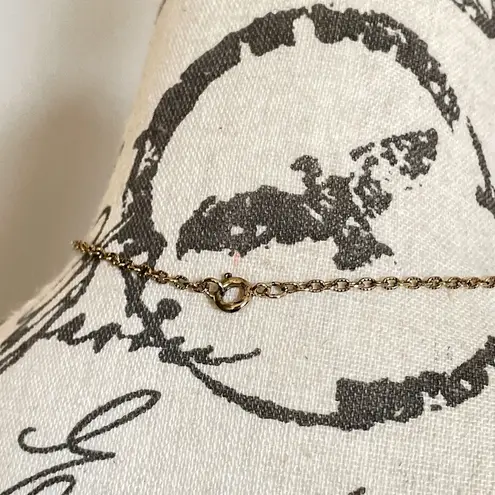 Vintage Gold Tone Fluer De Lis Starburst Coquette Necklace