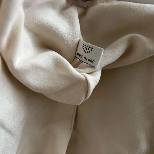 Cult Gaia NWOT White Beaded Clutch