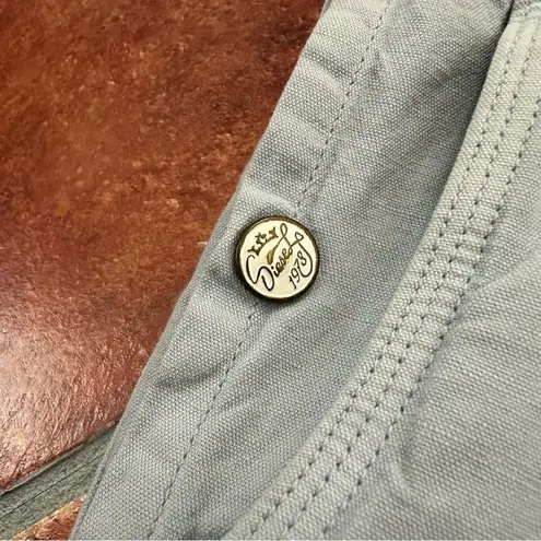 Diesel Linen and Metal Grommet Shorts