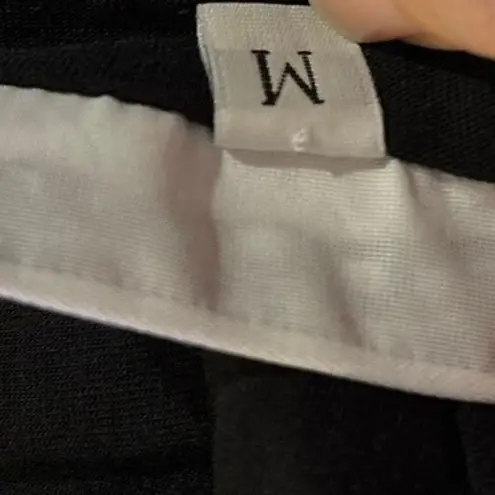 Bryn Walker Size M Long Sleeve Micro Modal Spandex Tee T Shirt Thin TINY FLAW