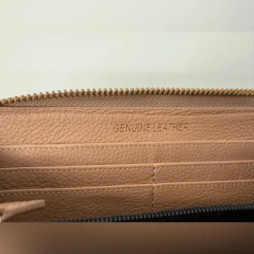 Love moschino Stud Taupe Tan Gold with Structured Design Wallet