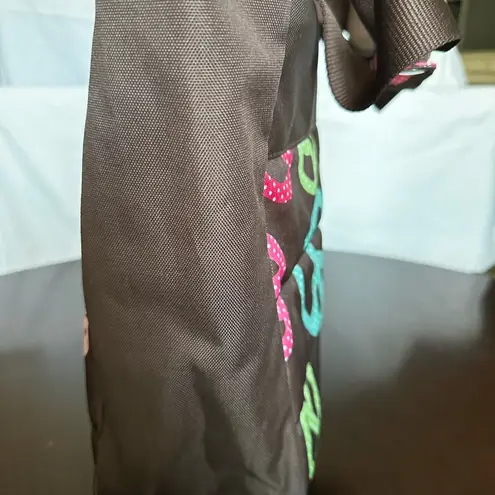 NWOT Pottery Barn Teen Peace Sign Brown Tote