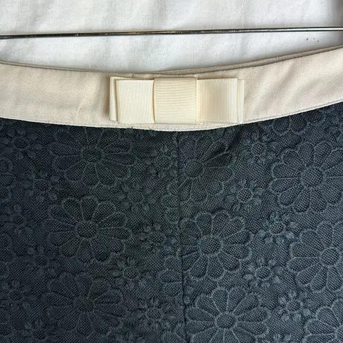 Alice Moon High Waisted Black Lace Shorts Size Large