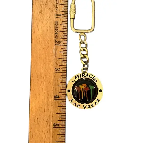 VTG Mirage Hotel Casino Las Vegas Gold Tone Metal Collectible Palm Trees