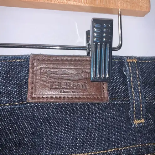 L.L. Bean Women's Classic Fit Jeans Size 18 Dark Wash Blue Denim