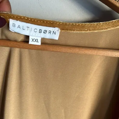 Baltic Born Meghan Velvet Wrap Maxi Dress