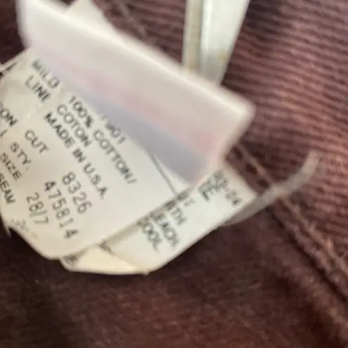 Rocky Mountain Vintage  Rockies Brown Denim High Waist Jeans, Size 28/7