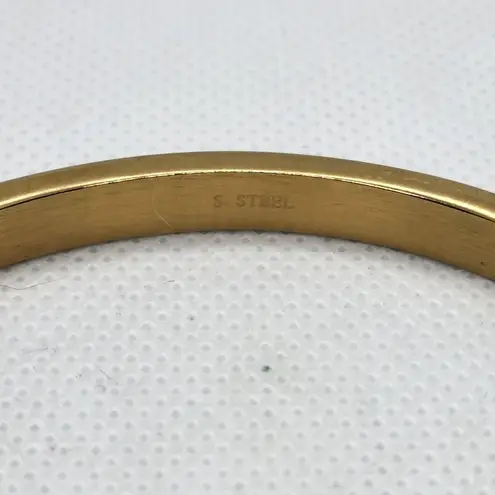 Stainless Steel Gold & Silver Sparkly Bracelet