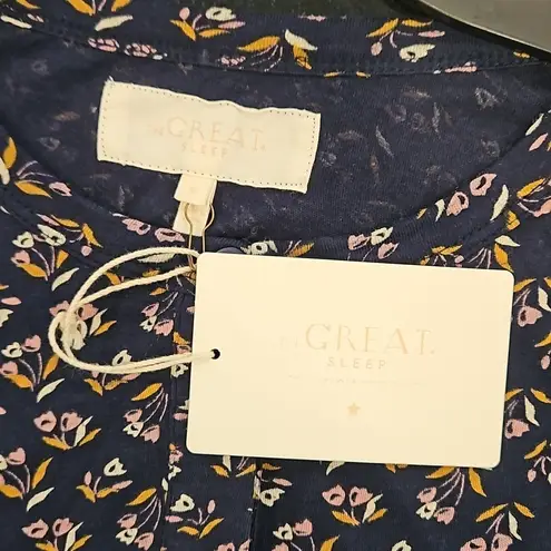 The Great ππ The Henley Romper ~ Navy Apron Floral Size 0 XS NWT
