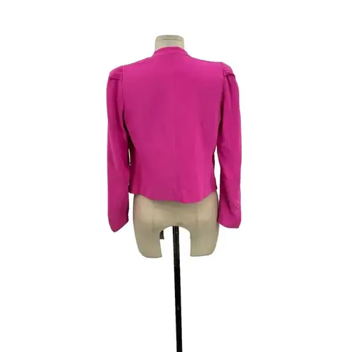 Rebecca Taylor Refined Suit Jacket Blazer Hot Pink Size 0