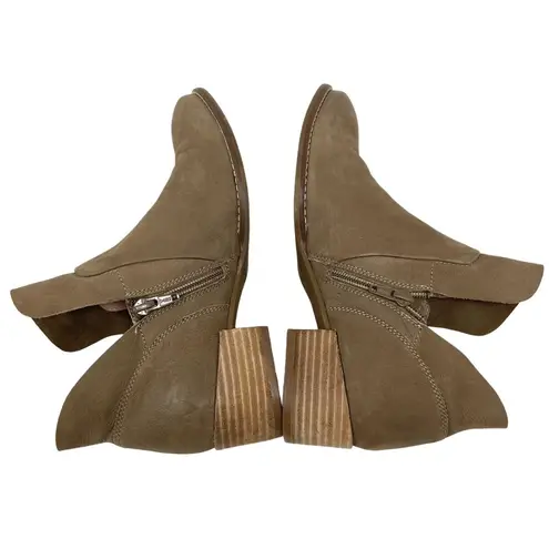 Seychelles Dwelling Bootie Size 7.5 Ankle Boot Western Stacked Heel Leather