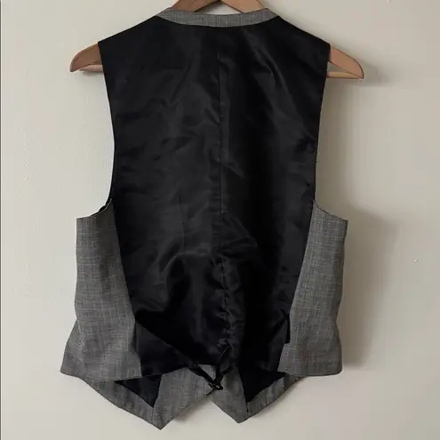 Norma Kamali XXL Charcoal Gray Women’s Vest