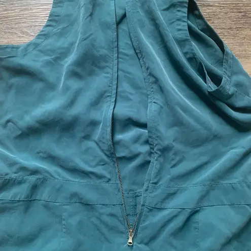 Lou & grey  Teal Sleeveless Romper S