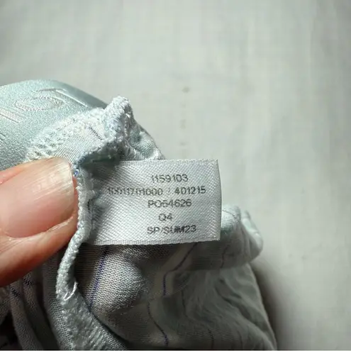 Tommy John Second Skin Luxe Rib Sleep Shorts Womens XSmall Striped Elastic Waist Blue Size XS - Image 4