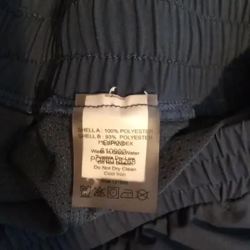 Title Nine Blue Skirt with Drawstring Switchback Ultralight Hiking Skort