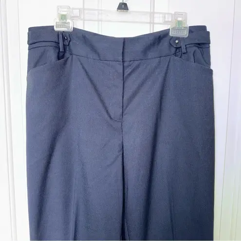 Alex Marie Dark Blue Work Dress Pants Trousers Woman’s Size 14 99ALM216