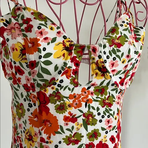 Shop Priceless Floral Mini Dress - Multicolor