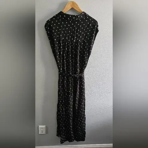 Billabong Lovely Ways Button Front Midi Dress L thumbnail 5