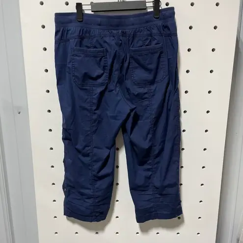 Natural Reflections Natural Reflection Womens navy Cargo Pockets Button Zip Closure Size 10