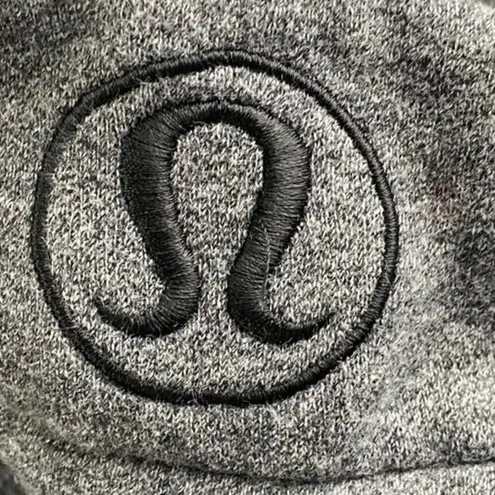 Lululemon Gray Fleece Long Sleeve Zip Up Hooded Hoodie Sweatshirt Jacket Size 6