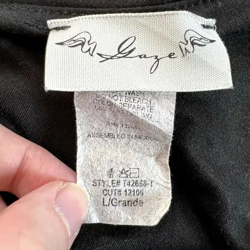 Black Tank Top Bodysuit Size L