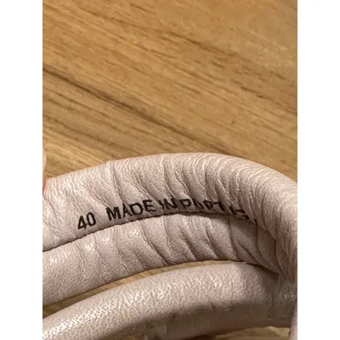 Miz Mooz NYC Oceana Heels Sandals Cream Leather Size 9/9.5 US 40 EU NIB Wedding